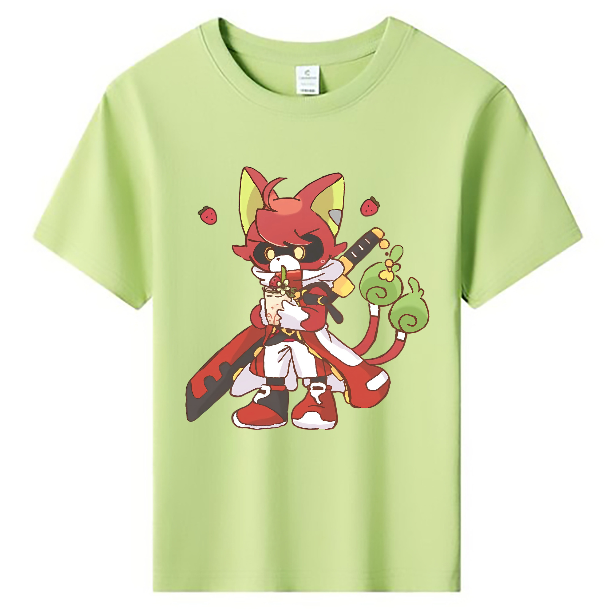（画像用） 妖怪ウォッチ Yo-kai Watch 綿100％キッズTシャツ（フロントプリント）